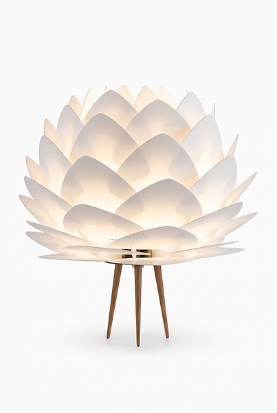 Lotus Çiçeği Dekoratif Masa Lambası