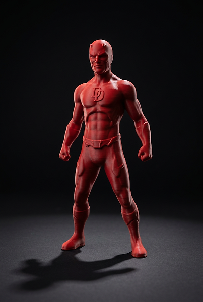 Daredevil 3D Baskı Figür - Marvel Korkusuz Masa Dekoru