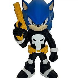 Blue Speed Warrior - 3D Figür