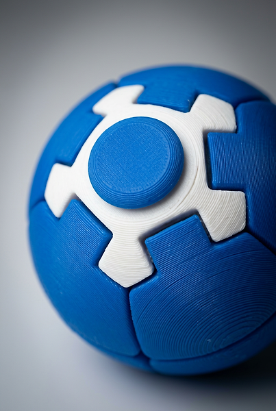 3D Fidget Spinner Ball-Döner Stres Topu Tekli Paket