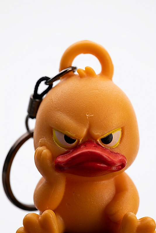 Donald Duck Huysuz Ördek 3D Baskı Figür Anahtarlık - Disney Çanta Aksesuarı