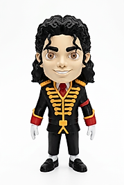 Michael Jackson Smooth Criminal 3D Baskı Figür