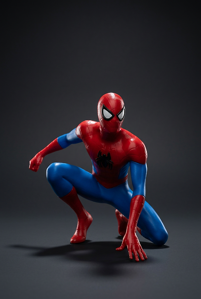 Spider-Man 3D Baskı Figür - Marvel Örümcek Adam Masa Dekoru