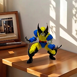 Wolverine Marvel Renkli 3D Baskı Figür