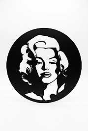 Marilyn Monroe Portre 3D Baskı Duvar Tablosu - İkonik Sinema Duvar Dekoru