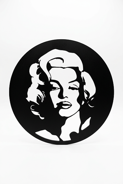 Marilyn Monroe Portre 3D Baskı Duvar Tablosu - İkonik Sinema Duvar Dekoru