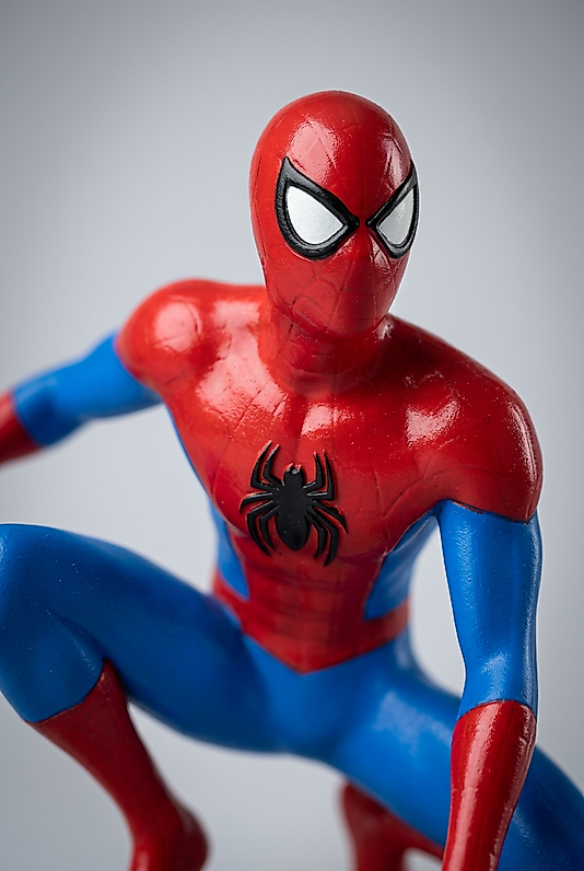 Spider-Man 3D Baskı Figür - Marvel Örümcek Adam Masa Dekoru