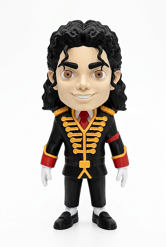 Michael Jackson Smooth Criminal 3D Baskı Figür