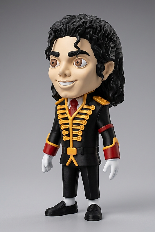 Michael Jackson Smooth Criminal 3D Baskı Figür