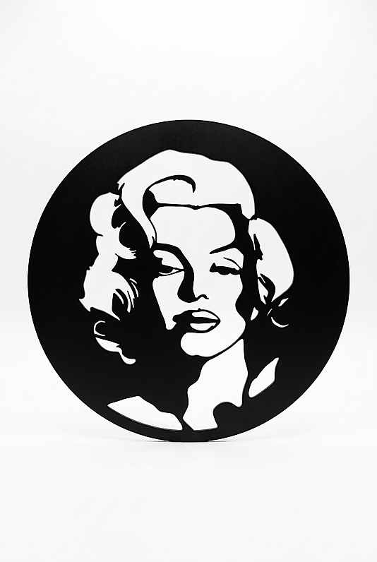 Marilyn Monroe Portre 3D Baskı Duvar Tablosu - İkonik Sinema Duvar Dekoru